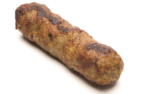 一個(gè)豬肉香腸