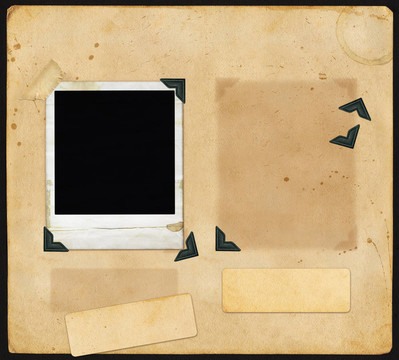 老Scrapbook Page