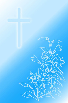 十字架和百合花