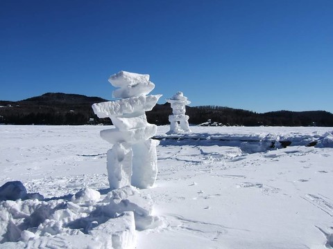 雪雕塑