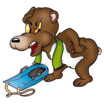 熊和bobsleig