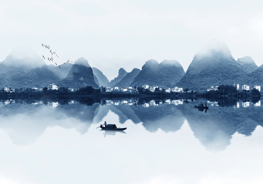 水墨山水