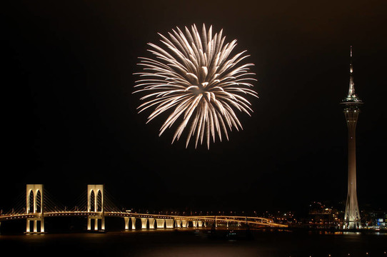 煙花慶祝新年