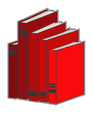 紅色的書