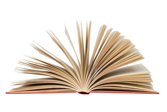 打開的書