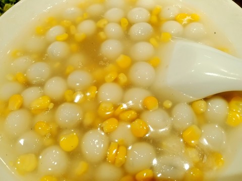 玉米湯圓