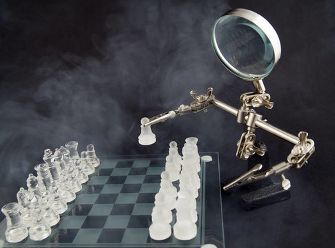煙熏玻璃象棋