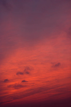 日落時(shí)的紅色天空2