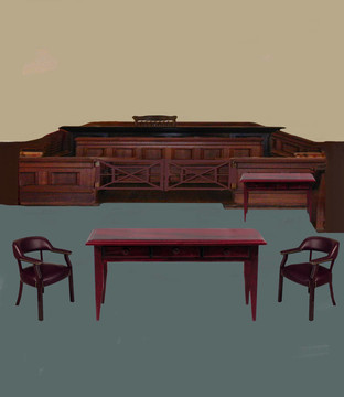 虛構(gòu)的法庭