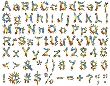 穗字體