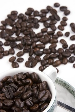 一杯咖啡豆