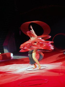 在馬戲團(tuán)