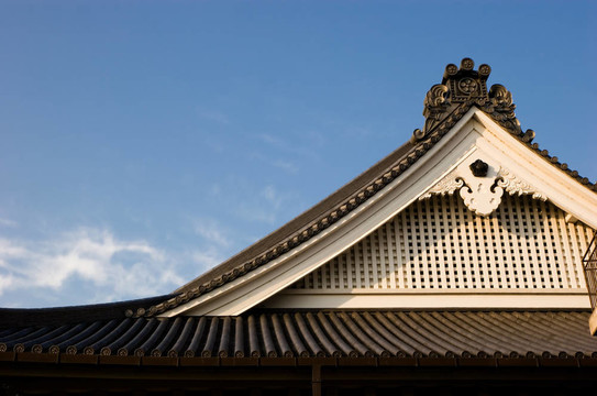 寺廟的屋頂