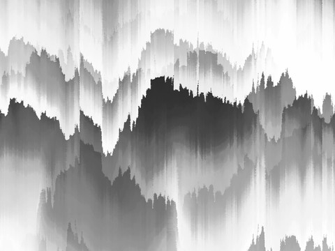 水墨遠山 合層