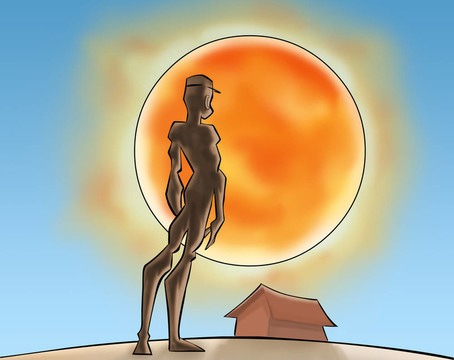 太陽和男孩