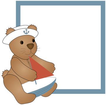 Teddy Bear和船
