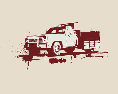 老式卡車