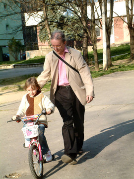 父親和女兒