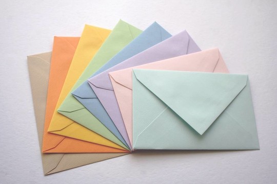 coloroful信封
