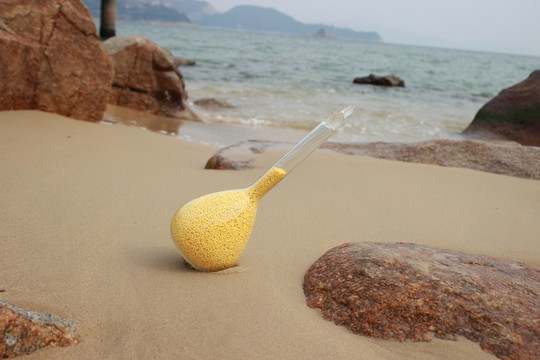粒子瓶子
