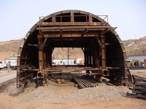 斜井施工模板