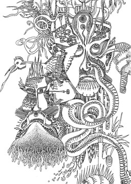 插畫 漫畫 未分層