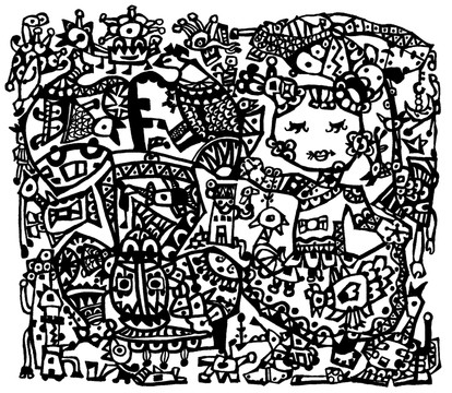 插畫 漫畫 未分層