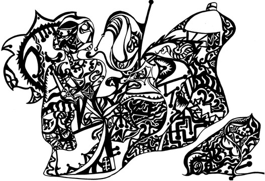 插畫 漫畫 未分層