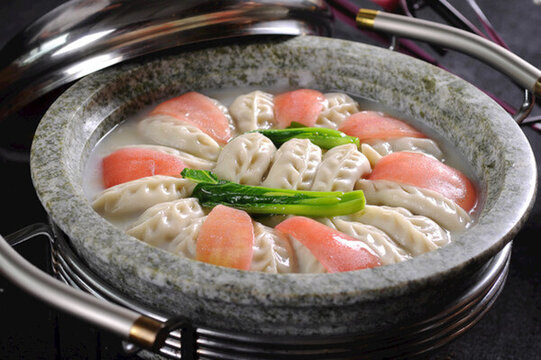 養(yǎng)生魚湯餃