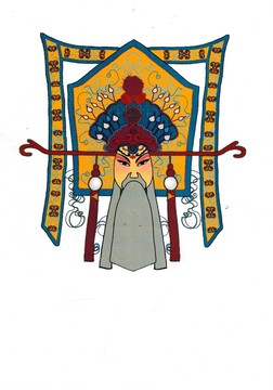 京劇 插畫 漫畫 未分層