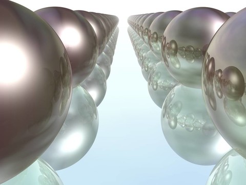 無窮.3D渲染。