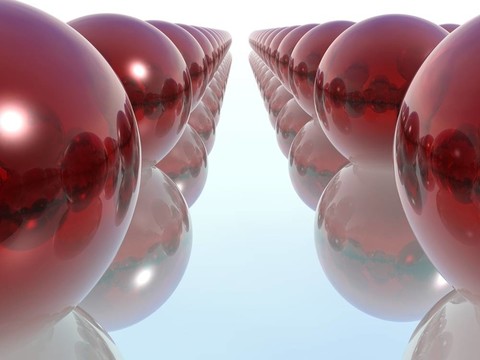 無窮.3D渲染。