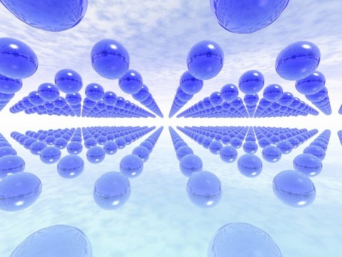 無窮.3D渲染。