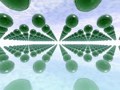 無(wú)窮.3D渲染。