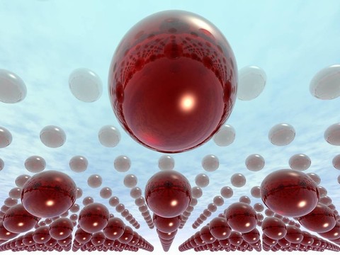 無(wú)窮.3D渲染。