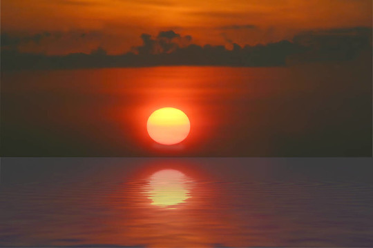 夕陽紅