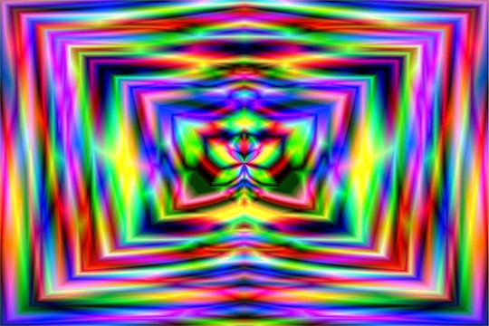 迷幻的花