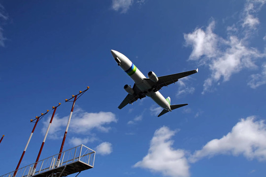 飛機著陸