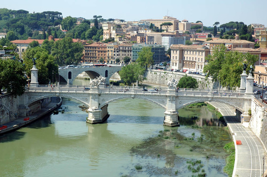 Ponte St. Angelo的目光
