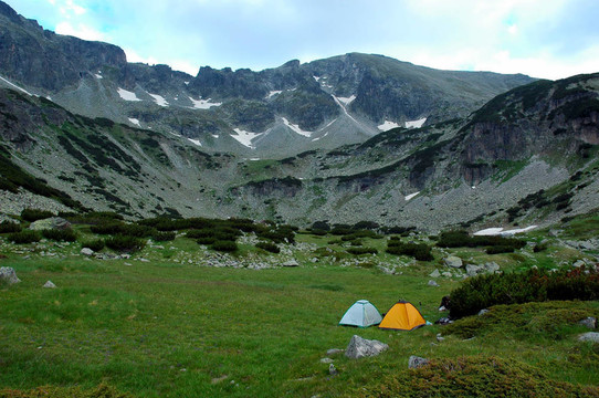 山上旅游帳篷