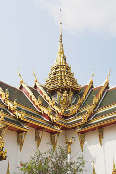 Dusit Maha寺屋頂de