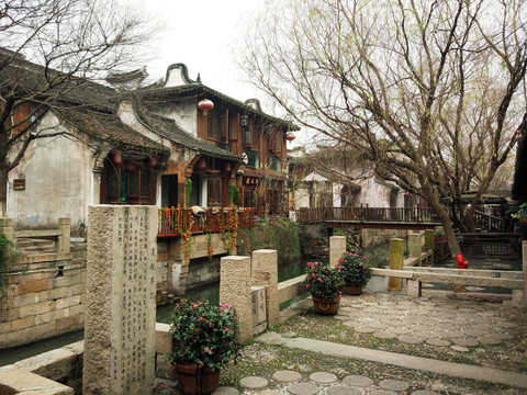 江南古鎮(zhèn)水鄉(xiāng)古居