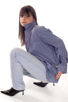 年輕漂亮的女人