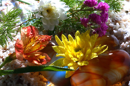 花