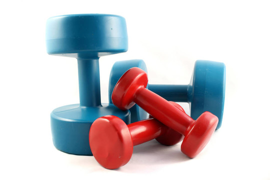 兩組dumbbellsdumbbells