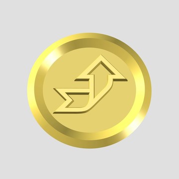 金箭頭圖標(biāo)