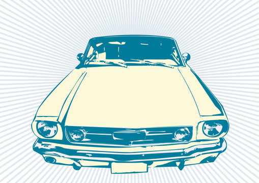 復(fù)古車