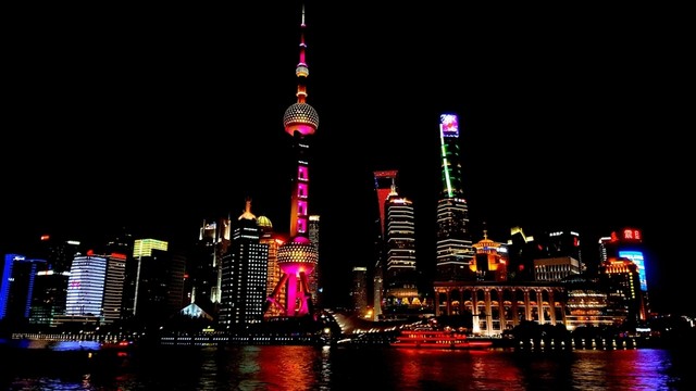 東方電視塔夜景