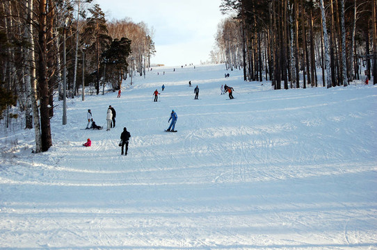 滑雪