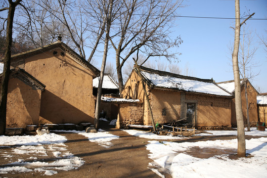 雪后農(nóng)家